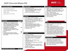 2025 Chevrolet Blazer Rs Черный vin: 3GNKBERS4SS230616