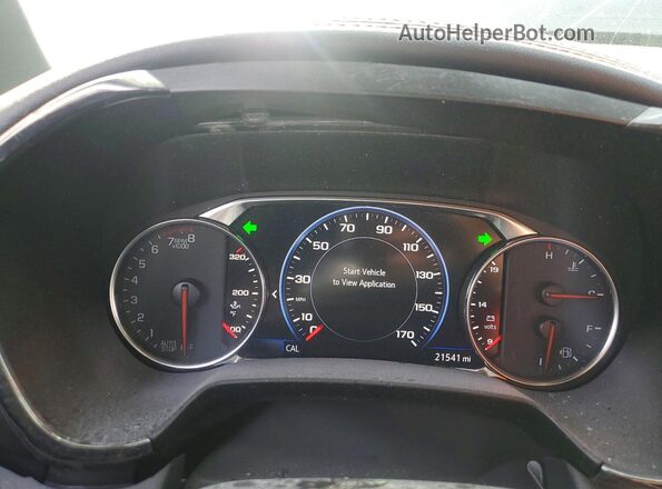3GNKBERS4SS230616 2025 CHEVROLET BLAZER Черный Вид щитка приборов