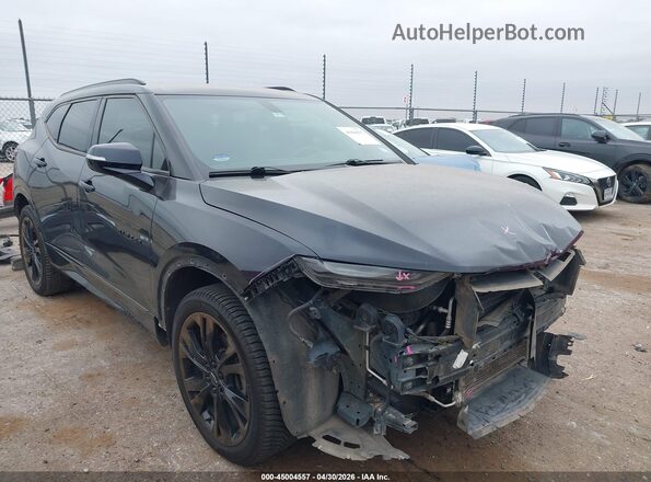 3GNKBERS7LS578735 2020 CHEVROLET BLAZER Черный Передняя правая четверть
