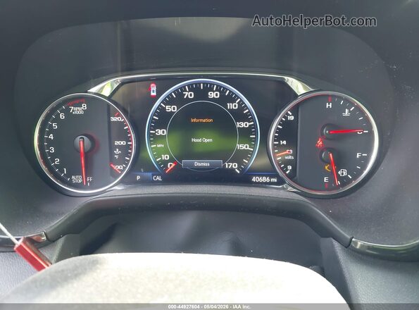 3GNKBERS7NS164499 2022 CHEVROLET BLAZER Red Widok tylnych siedzeń