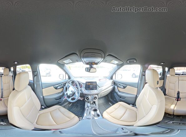 3GNKBFR4XPS103643 2023 CHEVROLET BLAZER White Вид наклейки з VIN-кодом
