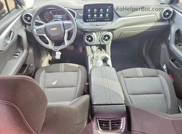 3GNKBHR40PS234463 2023 CHEVROLET BLAZER Красный Вид панели приборов