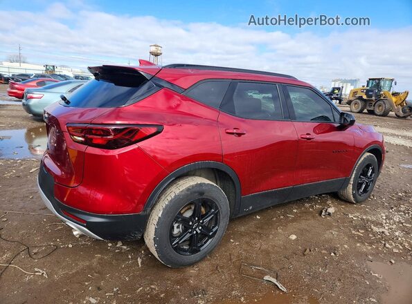 3GNKBHR40PS234463 2023 CHEVROLET BLAZER Красный Задняя правая четверть