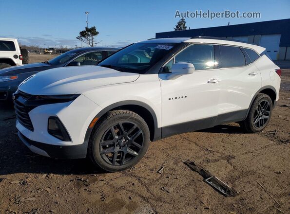 3GNKBHR45LS643665 2020 CHEVROLET BLAZER White Front left