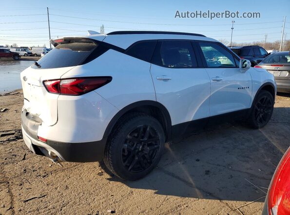 3GNKBHR45LS643665 2020 CHEVROLET BLAZER White Rear right