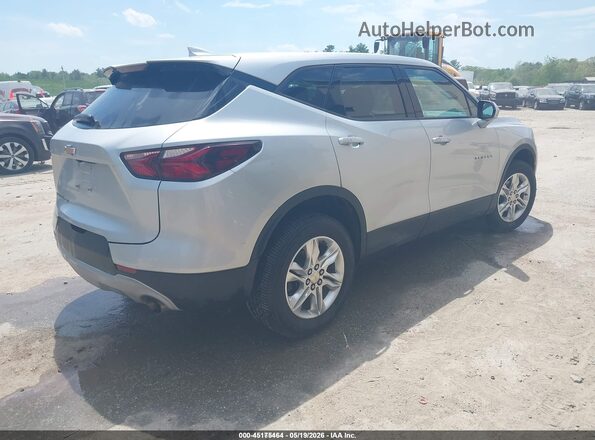 3GNKBHR46NS124983 2022 CHEVROLET BLAZER Silver Tył prawy