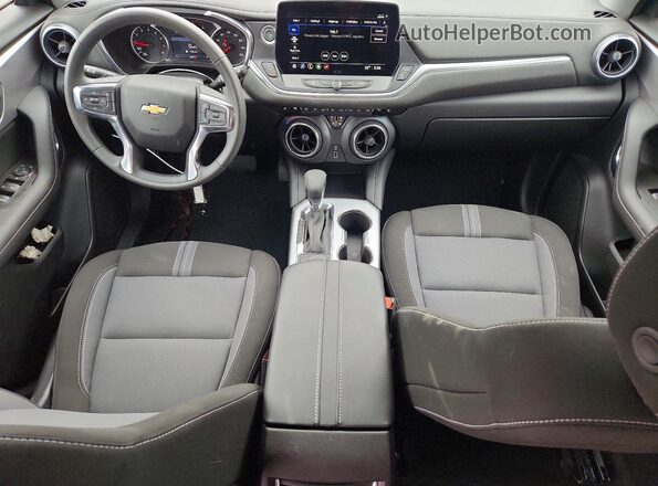 3GNKBHR46TS144468 2026 CHEVROLET BLAZER Серый Вид панели приборов