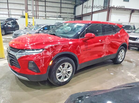 3GNKBHR48LS692245 2020 CHEVROLET BLAZER Red Przód lewy