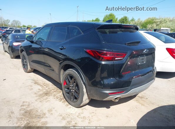 3GNKBHR49PS111468 2023 CHEVROLET BLAZER Black Tył lewy