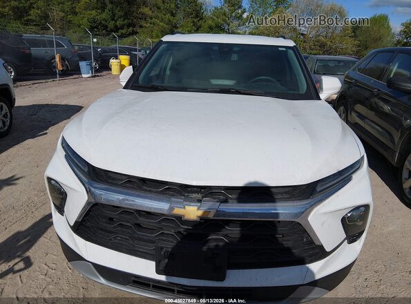 3GNKBHR49PS189796 2023 CHEVROLET BLAZER Белый Вид щитка приборов