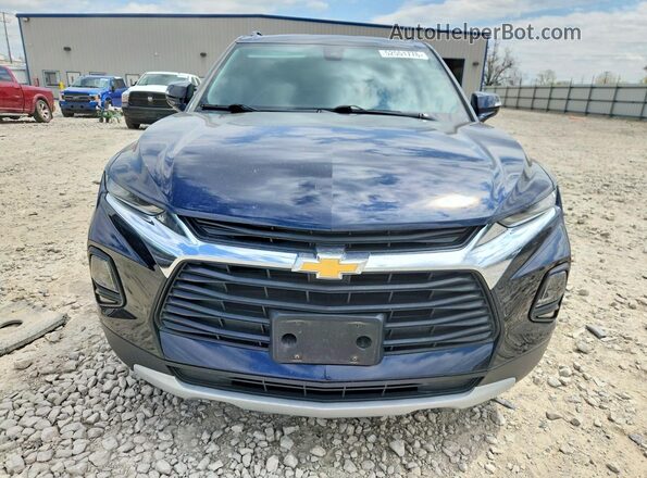 3GNKBHR4XMS523510 2021 CHEVROLET BLAZER Синий Вид спереди