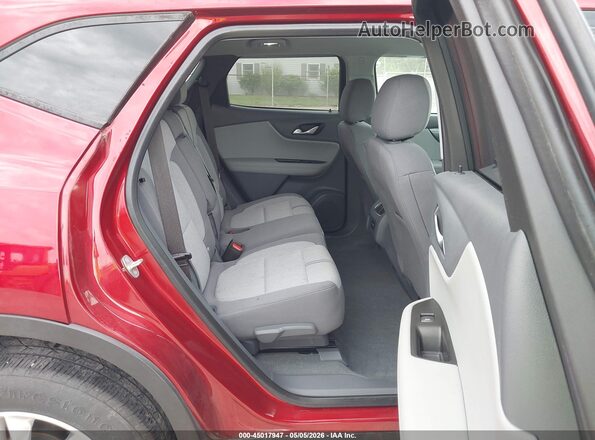 3GNKBHRS1MS550755 2021 CHEVROLET BLAZER Red Вид наклейки з VIN-кодом