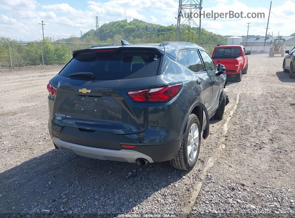 3GNKBHRS2LS607883 2020 CHEVROLET BLAZER Черный Задняя правая четверть