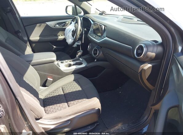 3GNKBHRS2LS607883 2020 CHEVROLET BLAZER Черный Вид салона спереди