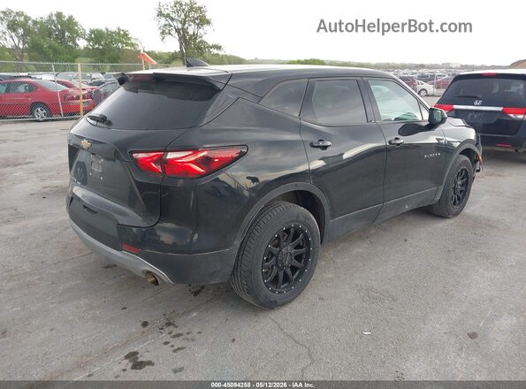 3GNKBHRS3MS568352 2021 CHEVROLET BLAZER Black Задня права чверть