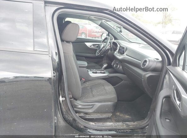 3GNKBHRS3MS568352 2021 CHEVROLET BLAZER Black Вид салону спереду