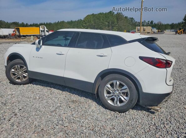 3GNKBHRS4LS580086 2020 CHEVROLET BLAZER White უკანა მარცხენა