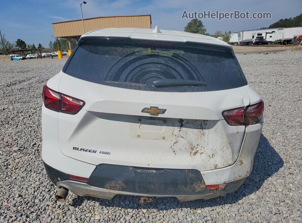 3GNKBHRS4LS580086 2020 CHEVROLET BLAZER White უკანა ხედი