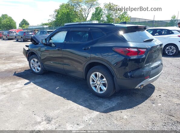 3GNKBHRS5LS645074 2020 CHEVROLET BLAZER Black Հետևի ձախ