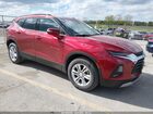 2020 Chevrolet Blazer Awd 2lt Red vin: 3GNKBHRS9LS564692