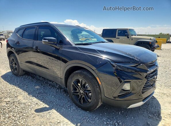 3GNKBJRS0NS237320 2022 CHEVROLET BLAZER Черный Передняя правая четверть