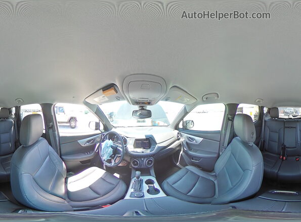 3GNKBJRS0NS237320 2022 CHEVROLET BLAZER Черный Панорамный вид салона 360°
