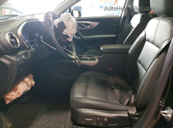 3GNKBJRS0RS179943 2024 CHEVROLET BLAZER Черный Вид салона спереди