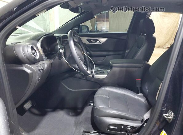 3GNKBJRS4LS642772 2020 CHEVROLET BLAZER Black Widok wnętrza z przodu