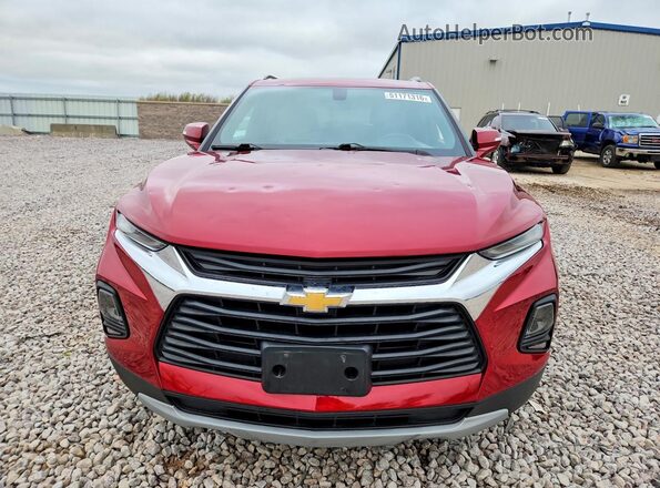 3GNKBJRS9LS642301 2020 CHEVROLET BLAZER Burgundy Widok z przodu
