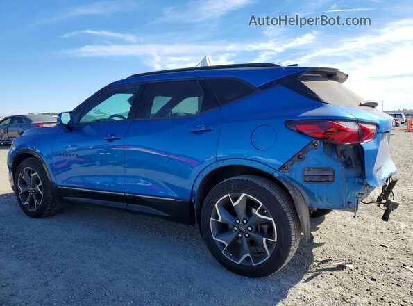 3GNKBKRS0LS600198 2020 CHEVROLET BLAZER Blue Trasero izquierdo