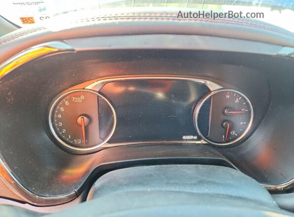 3GNKBKRS0MS529036 2021 CHEVROLET BLAZER Blue Vista del cuadro de instrumentos