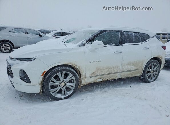 3GNKBKRS3KS611338 2019 CHEVROLET BLAZER White Front left
