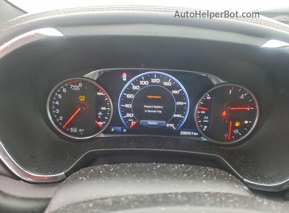 3GNKBKRS3KS611338 2019 CHEVROLET BLAZER White Instrument cluster view