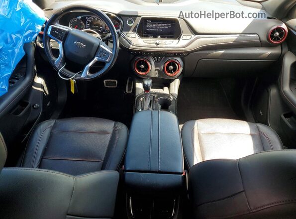 3GNKBKRS3LS534603 2020 CHEVROLET BLAZER Черный Вид панели приборов