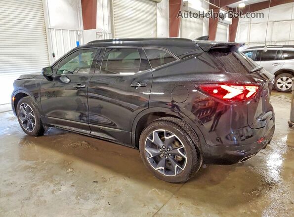 3GNKBKRS6NS134084 2022 CHEVROLET BLAZER Black Trasero izquierdo