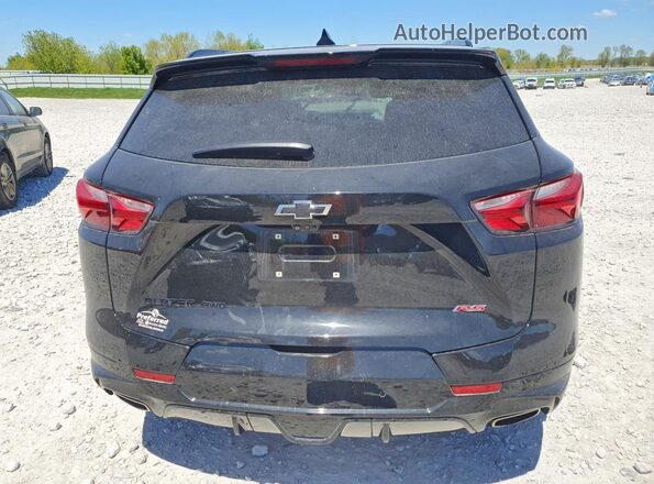 3GNKBKRS7LS640133 2020 CHEVROLET BLAZER Черный Вид сзади