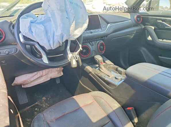 3GNKBKRS7LS640133 2020 CHEVROLET BLAZER Черный Вид панели приборов