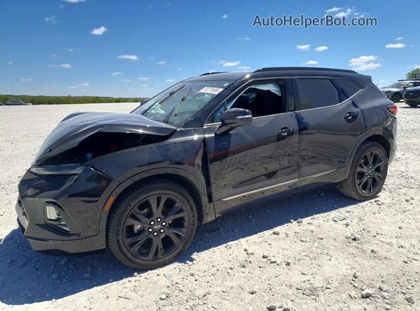 3GNKBKRS7LS640133 2020 CHEVROLET BLAZER Черный Передняя левая четверть