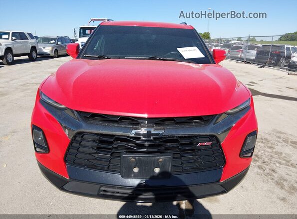 3GNKBKRS7LS687677 2020 CHEVROLET BLAZER Red Vista del cuadro de instrumentos