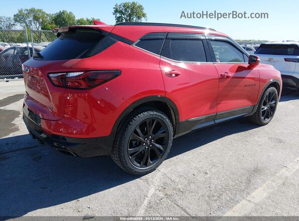 3GNKBKRS7LS687677 2020 CHEVROLET BLAZER Red Trasero derecho