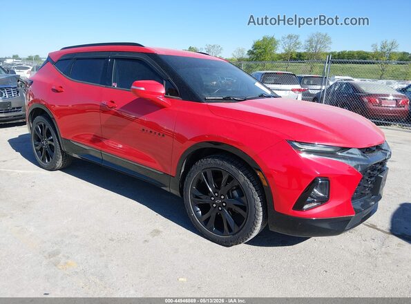 3GNKBKRS7LS687677 2020 CHEVROLET BLAZER Red Delantero derecho