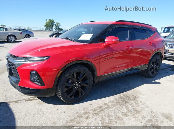 3GNKBKRS7LS687677 2020 CHEVROLET BLAZER Red Vista tres cuartos delantera izquierda