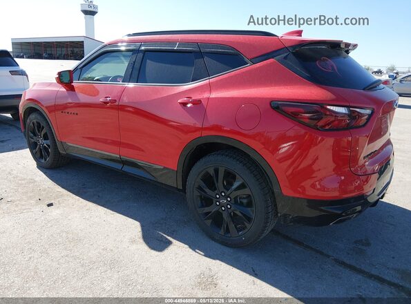 3GNKBKRS7LS687677 2020 CHEVROLET BLAZER Red Trasero izquierdo