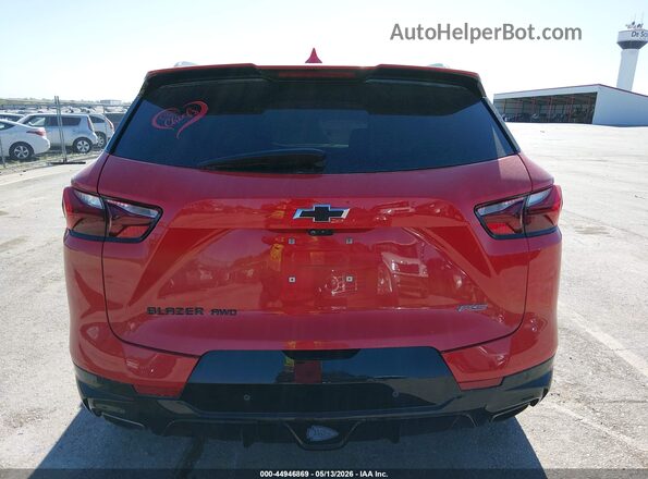 3GNKBKRS7LS687677 2020 CHEVROLET BLAZER Red 