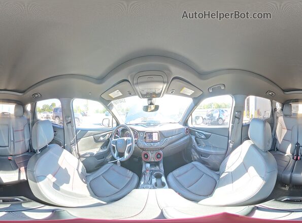 3GNKBKRS8MS567131 2021 CHEVROLET BLAZER Серый Панорамный вид салона 360°