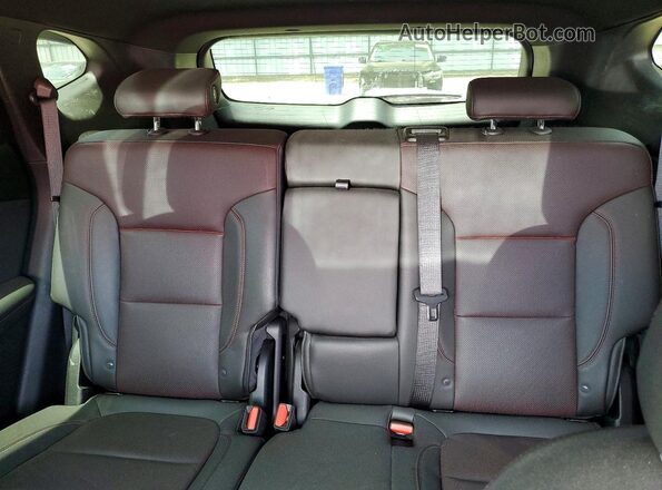 3GNKBKRSXLS618062 2020 CHEVROLET BLAZER Red Widok tylnych siedzeń