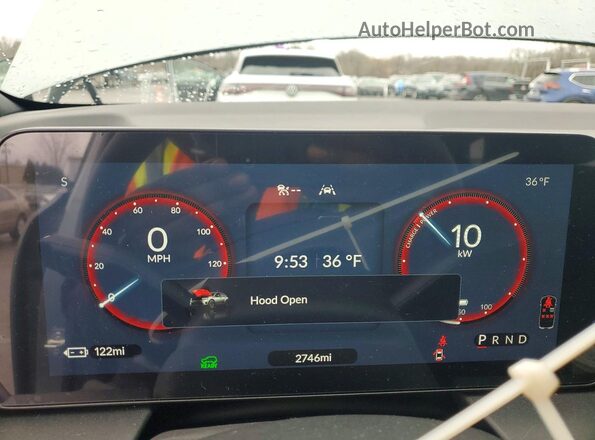 3GPKHVRJ9SS522985 2025 HONDA PROLOGUE Gray Instrument cluster view