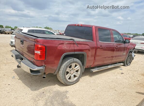 3GTP1MEC6GG341530 2016 GMC SIERRA Burgundy Задня права чверть