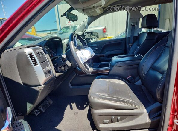 3GTP1NEC4JG555106 2018 GMC SIERRA Красный Вид салона спереди