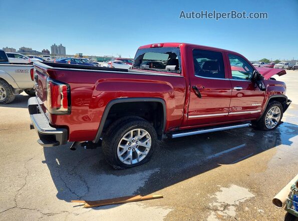 3GTP1NEC4JG555106 2018 GMC SIERRA Красный Задняя правая четверть